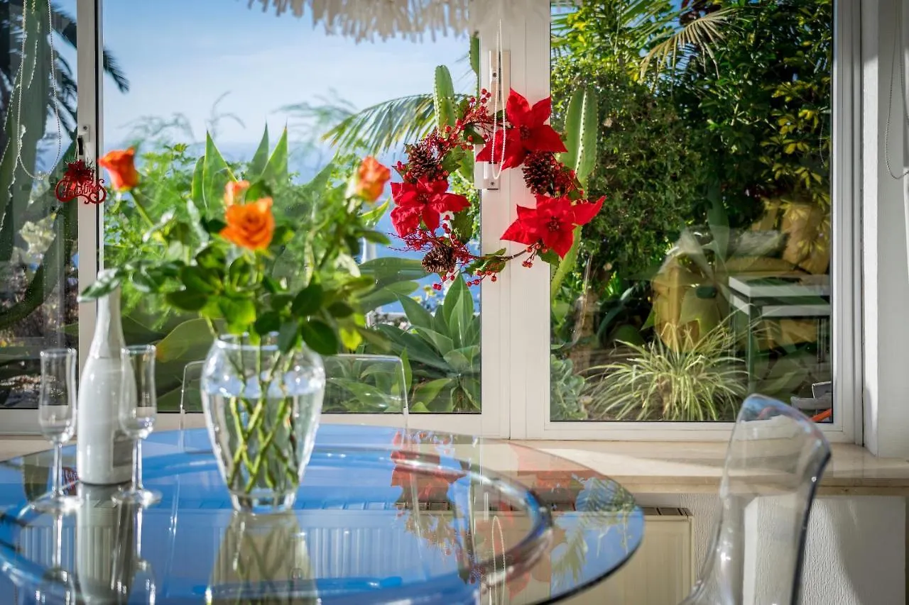 Relaxing Villa Heated Pool Luxurious Views Massage Santa Ursula