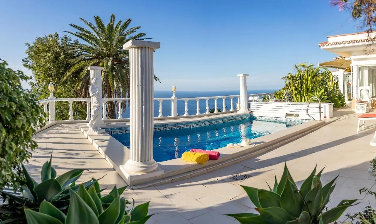 Relaxing Villa Heated Pool Luxurious Views Massage Santa Ursula  Spain
