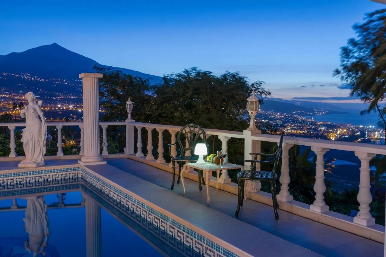 Relaxing Villa Heated Pool Luxurious Views Massage Santa Ursula